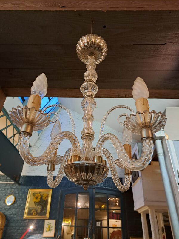 Murano crystal chandelier 