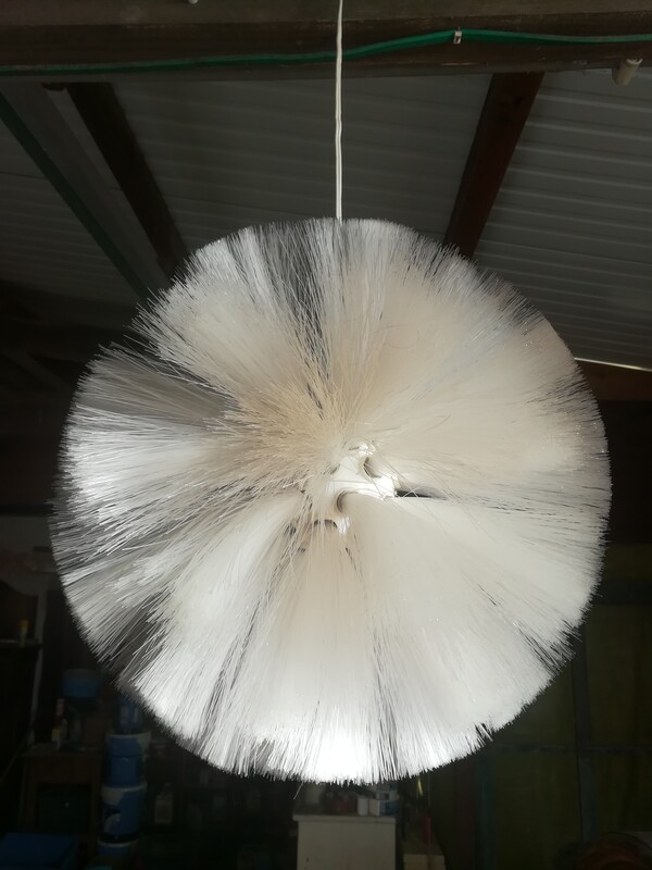 Optical glass wire HJ Fischer ball suspension 